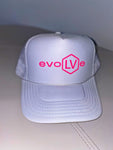 Trucker Otto Flat Bill evoLVe Hat | Hot Pink