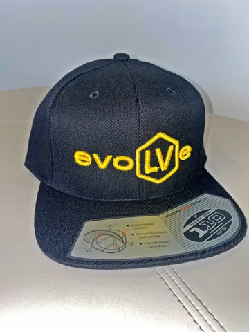 Snapback Flexfit evoLVe Hat | Bright Yellow