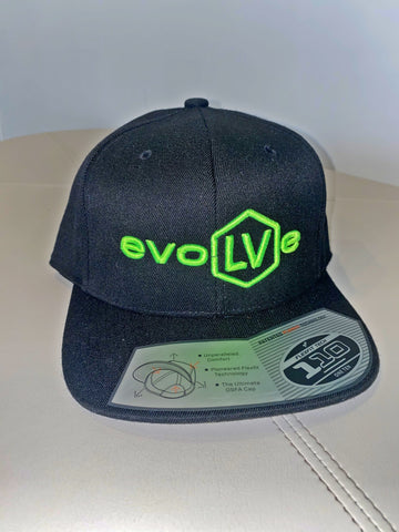 Snapback Flexfit evoLVe Hat | Lime Green